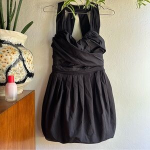 All Saints Black Mini Dress